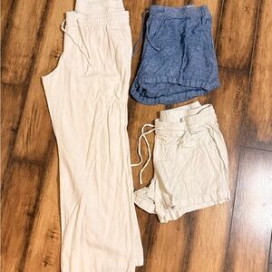 Old Navy Linen Pants and Shorts